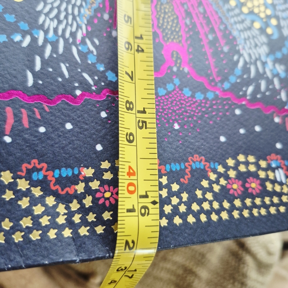 Luxury Christian  Dior Holiday Toile Dior Multicolor Designergift  Bag 16.5x5x12 - Picture 13 of 16